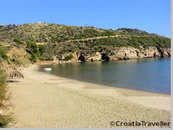 Sunj beach, Lopud